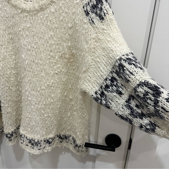 Anthropologie Pilcro Petra Feathered Sweater Size Medium - Picture 10 of 14